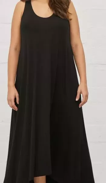 Robe longue sans manches Mat