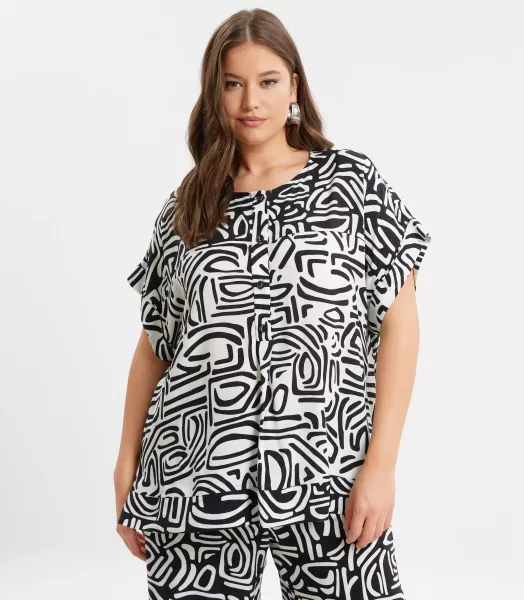 Blouse grande taille 