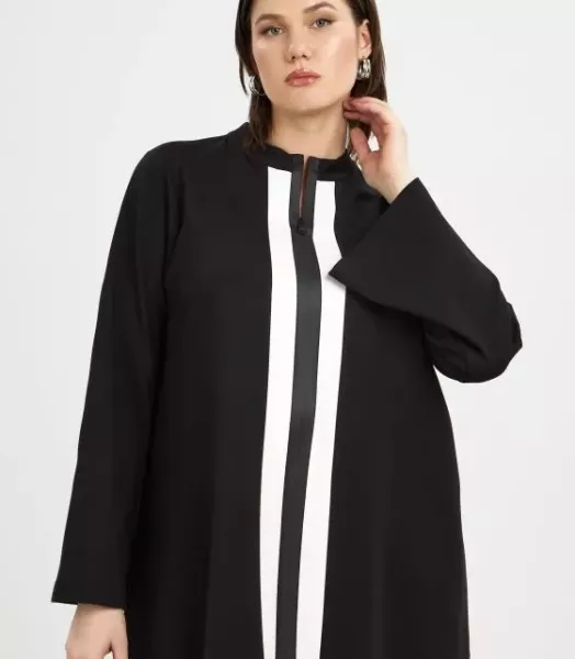 Veste grande taille  bicolore Mat Fashion