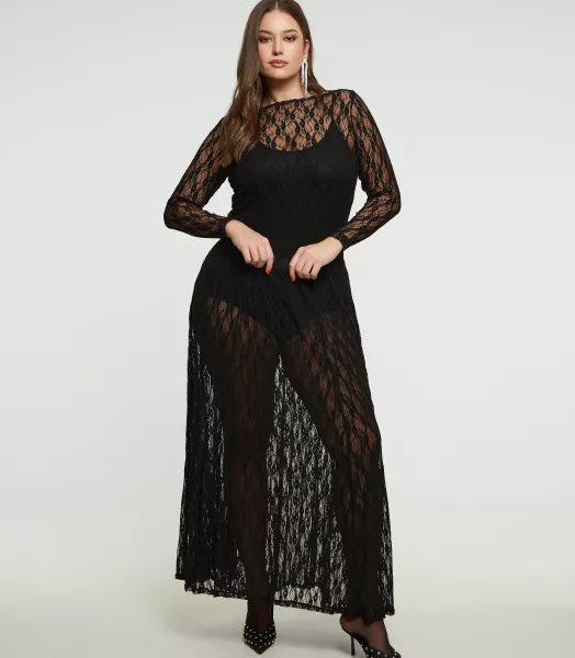 Top dentelle grande taille Mat Fashion