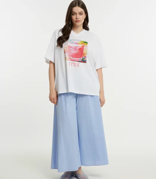 T-Shirt motif grande taille MAT