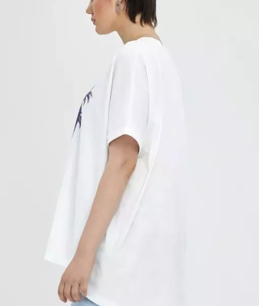 T-Shirt col V "California" Mat Fashion