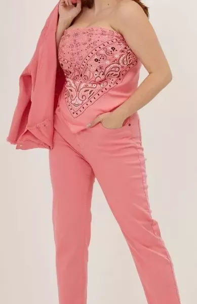 Pantalon grande taille Mat Fashion