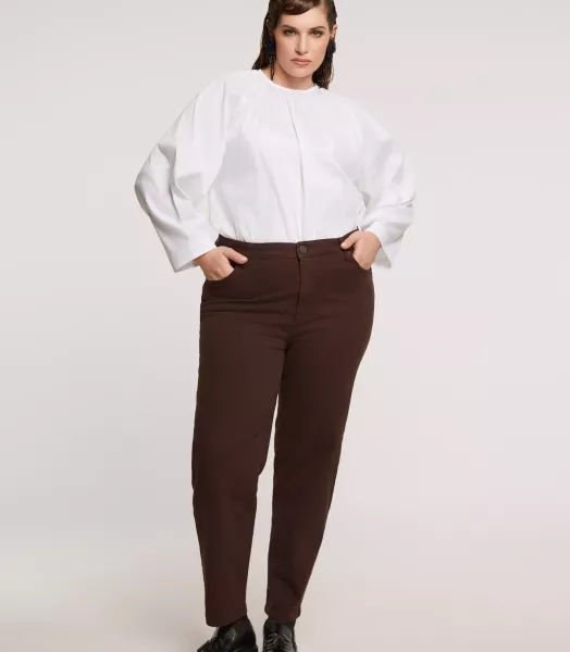 Jean's couleur grande taille Mat Fashion