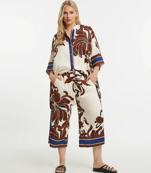 Pantalon 7/8 grande taille Lison MAT