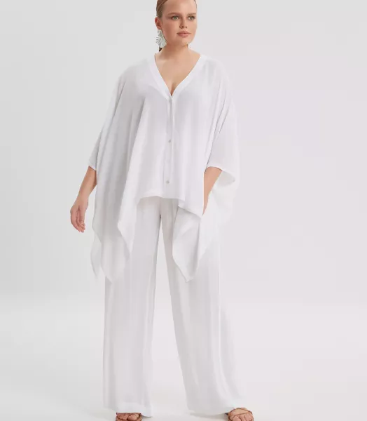 Chemise unie grande taille "Nina" Mat Fashion