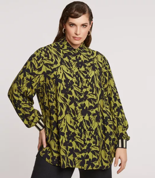 Chemise mimosa grande taille Mat Fashion