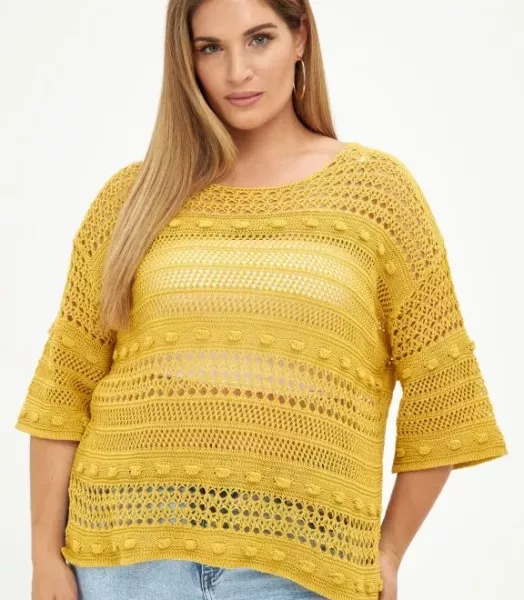 Pull ajouré Mat Fashion
