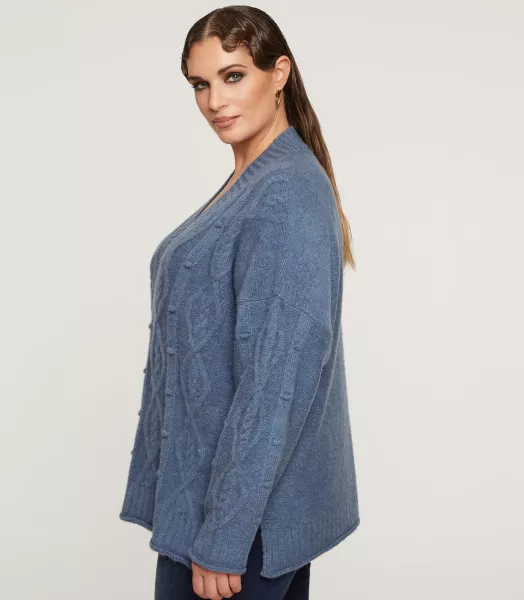 Pull Torsades grande taille Mat Fashion