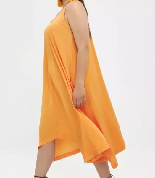 Robe longue "papaye" Mat Fashion