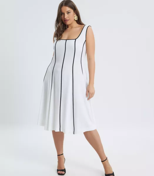 Robe grande taille Zoe Mat