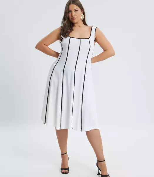 Robe grande taille Zoe Mat