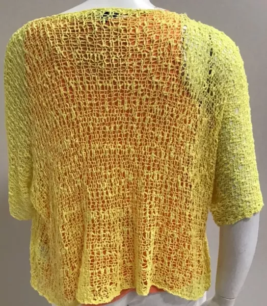 Pull ajouré grande taille Marble