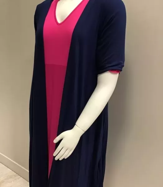 Gilet viscosa grande taille Sophia