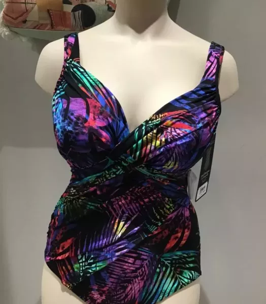 Maillot de bain drapé 