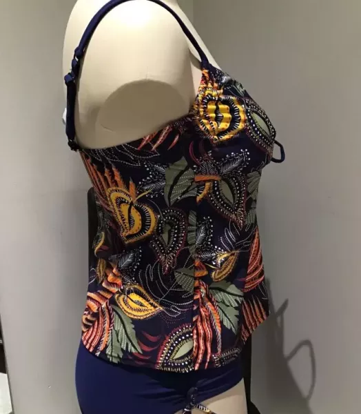 Tankini imprimé Lara grande taille