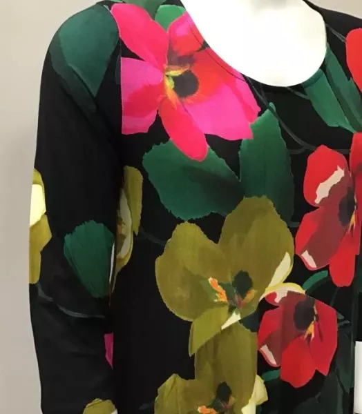 Robe imprimée "Garden" ALEMBIKA