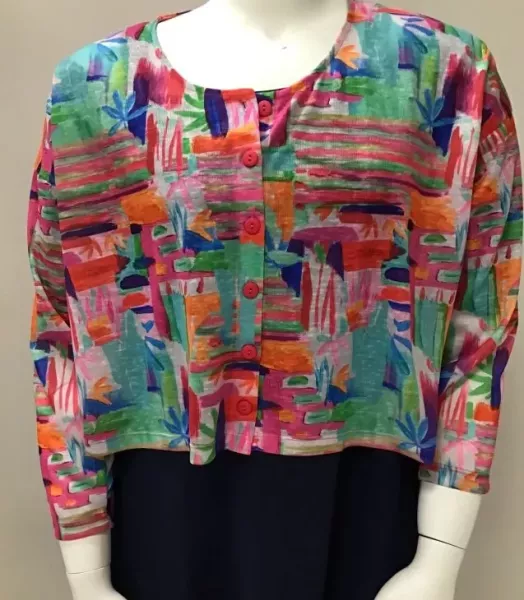 Gilet multicolore 