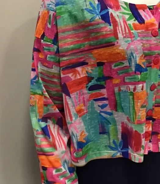 Gilet multicolore "Nina" G'Ozé