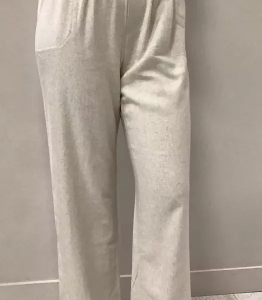 Pantalon grande taille uni lin CISO