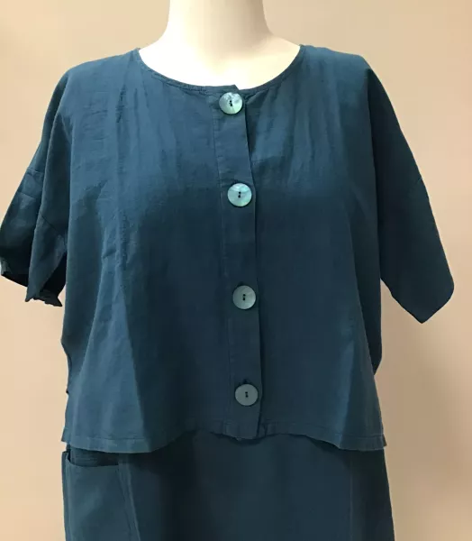 Veste courte unie grande taille Revel  Gozé