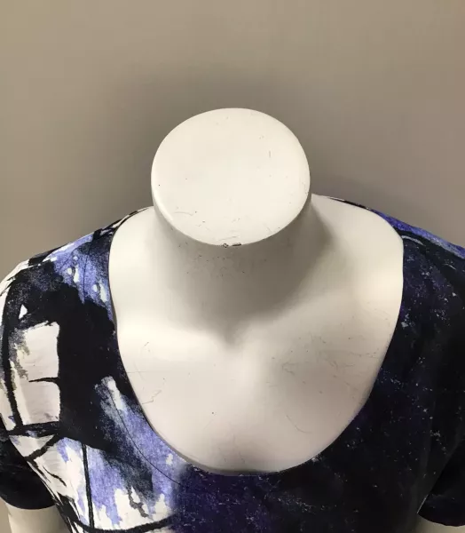 Robe imprimée grande taille Kama k'
