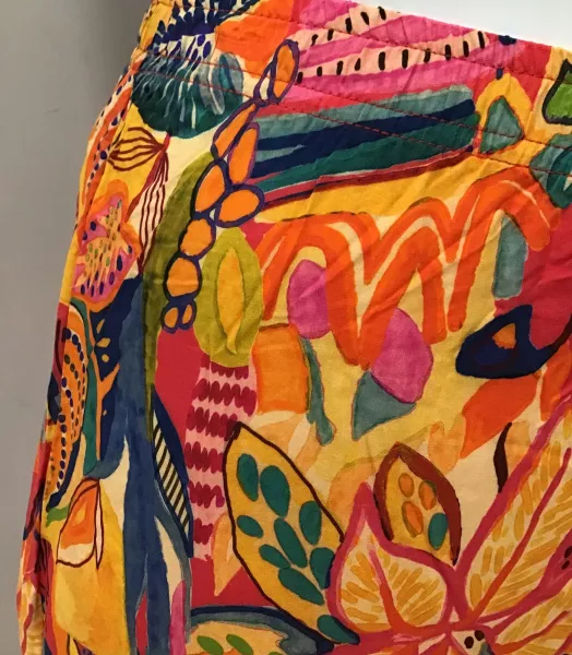 Pantalon imprimé grande taille Ruben G'ozé