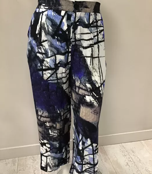 Pantalon imprimé grande taille Takya K'
