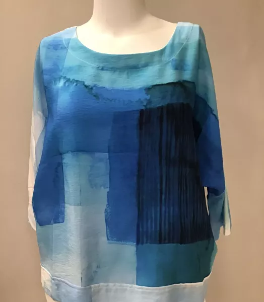 Blouse grande taille Nitya K'