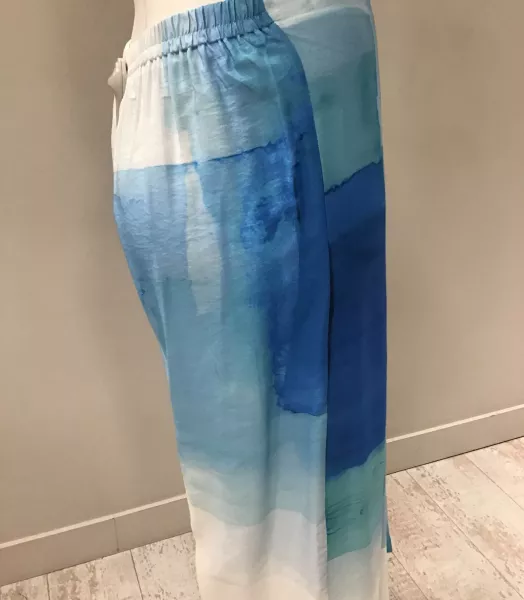 Pantalon imprimé grande taille Zucca K'