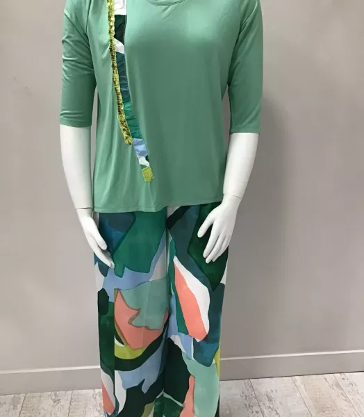 T-Shirt grande taille Uvallon Poissons Blancs