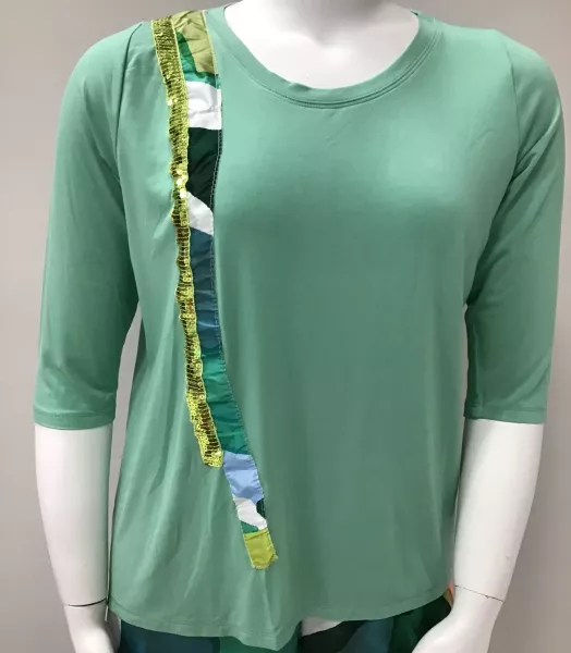T-Shirt grande taille Uvallon Poissons Blancs