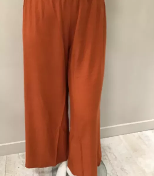 pantalon grande taille uni Poissons Blancs