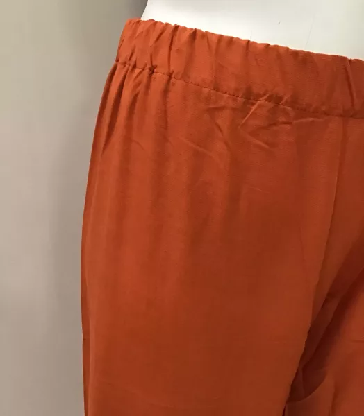 pantalon grande taille uni Poissons Blancs