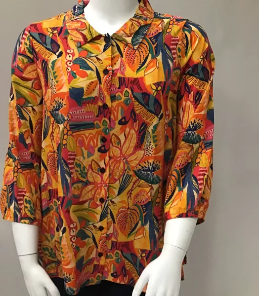 chemise imprimée  grande taille Requete G'ozé
