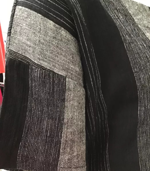 veste courte rayures grande taille Respect G'ozé