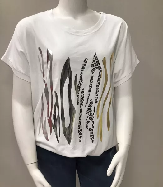 t-shirt grande taille Fudji couleurs du temps