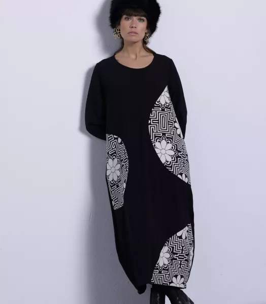 Robe grande taille Scrable G'ozé