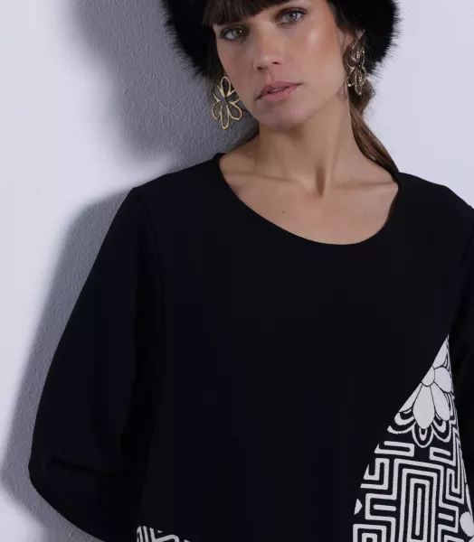 Robe grande taille Scrable G'ozé